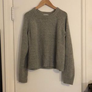 Community by Aritzia grey wool sweater